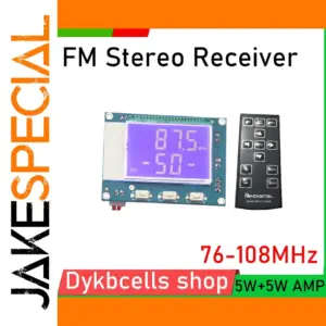 FM Stereo Receiver Module with LCD Display