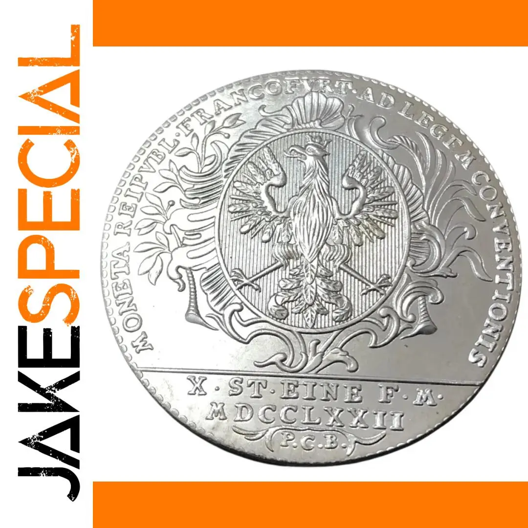 1772 Frankfurt Coin Replica with Eagle Crest 1 1772 Frankfurt Coin Replica with Eagle Crest