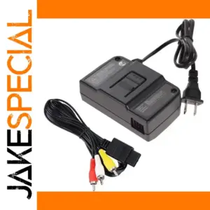 Nintendo 64 Power Supply Adapter with AV Cable
