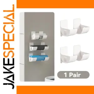 Wall-Mounted Trash Bag Roll Storage Rack