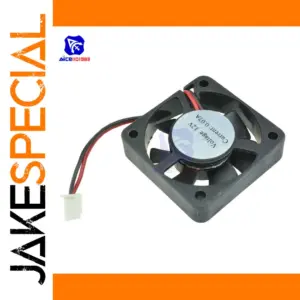 40x40x10mm Black Axial Cooling Fan for Electronics