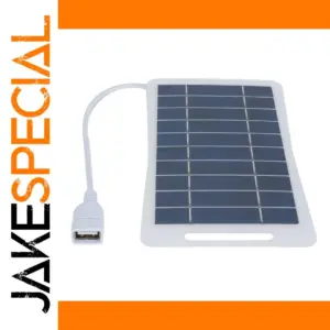 Portable Solar Panel for Outdoor Use 9x16.5cm