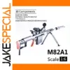Detailed 1/6 Scale M82A1 Barrett Sniper Model