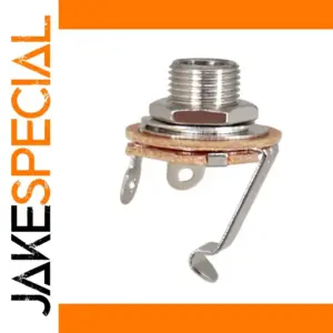 Electric Bass Guitar Jack Socket for Reliable Connection