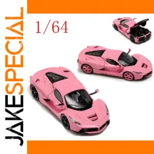 Pink Ferrari LaFerrari Model 1:64 Limited Edition