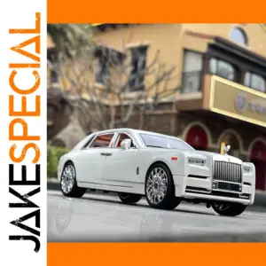 Luxury 1:20 Scale Diecast Car Model with Lights
