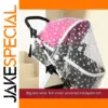 Baby Stroller Mosquito Net with Floral Embroidery