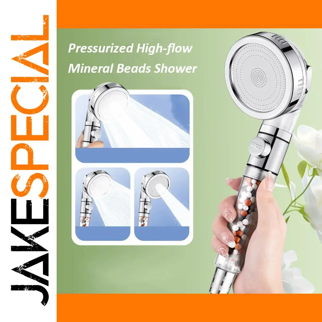 Anion Beads Shower Head with 3 Modes 1 Anion Beads Shower Head with 3 Modes