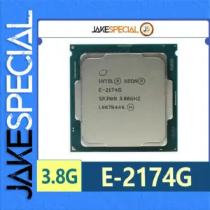 Intel Xeon E-2174G CPU 3.80GHz 8MB Cache