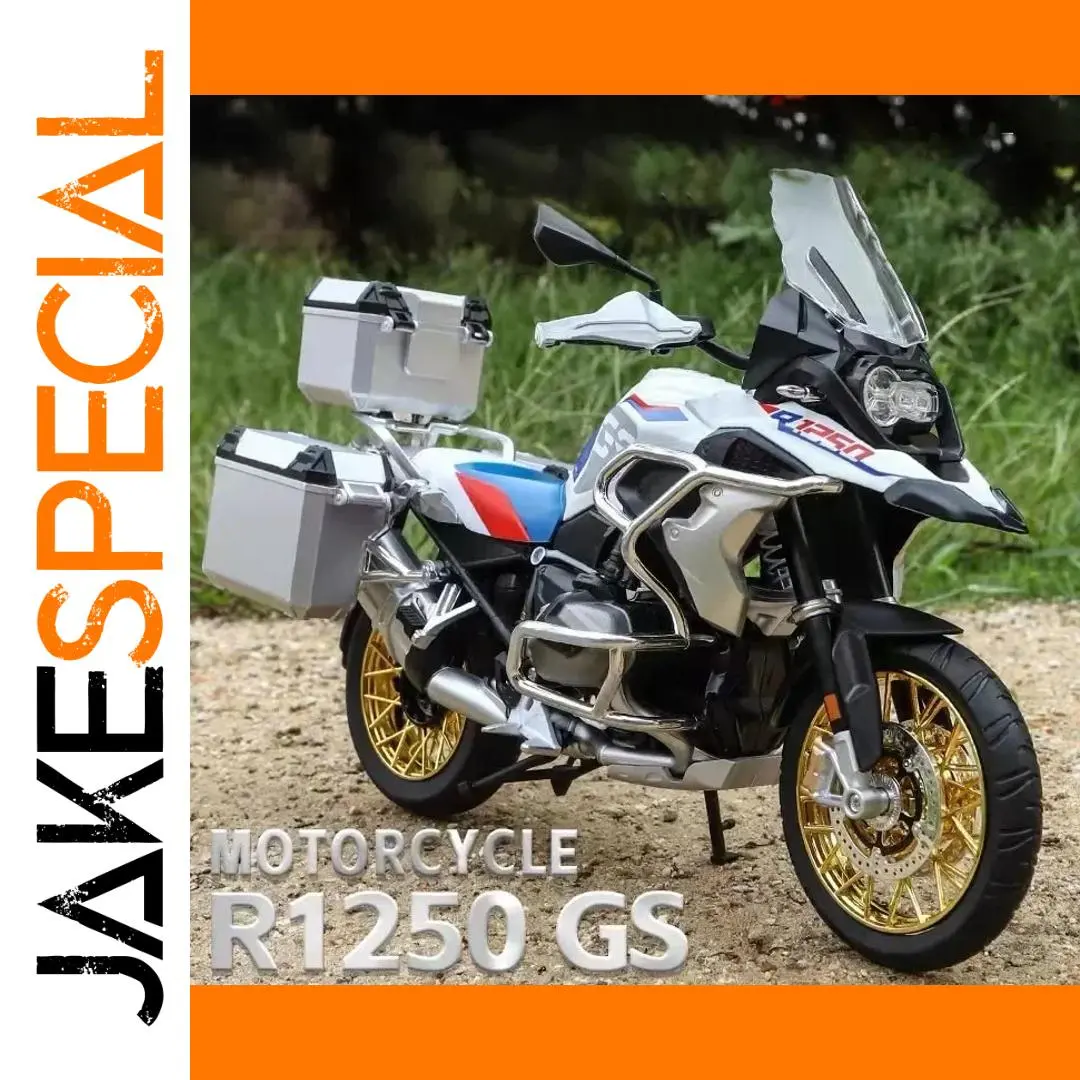 BMW R1250GS Diecast Model 1:9 Scale Collection 1 BMW R1250GS Diecast Model 1:9 Scale Collection