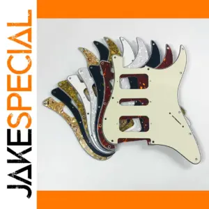 Fender Stratocaster HSH Pickguard in Multiple Colors