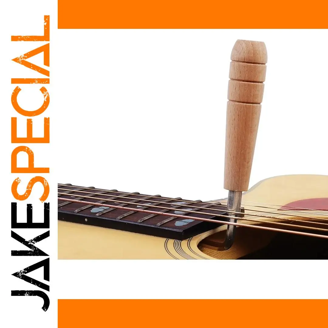 4mm Stainless Steel Guitar Wrench with Wooden Handle 1 4mm Stainless Steel Guitar Wrench with Wooden Handle