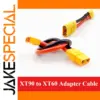 High-Current XT90H to XT60 Extension Cable 5/10/20cm