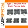 USB Type-C 24-Pin Adapter PCB Plate 3.2cm x 3.2cm