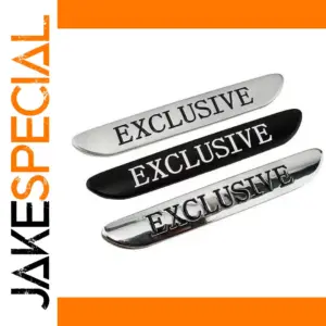 3D Metal Badge Emblem Set for Vehicles