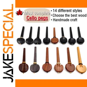 Premium Cellok tuning pegs set for 4/4, 3/4 sizes