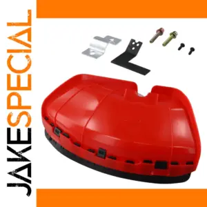 Red Brush Cutter Guard Shield Cover for 28mm Shaft