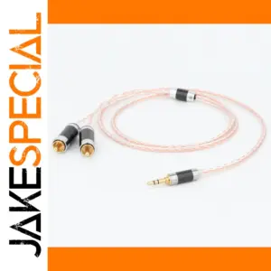 Premium High-Fidelity 3.5mm to RCA Stereo Cable