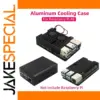 Aluminum Raspberry Pi 4B Case with Dual Cooling