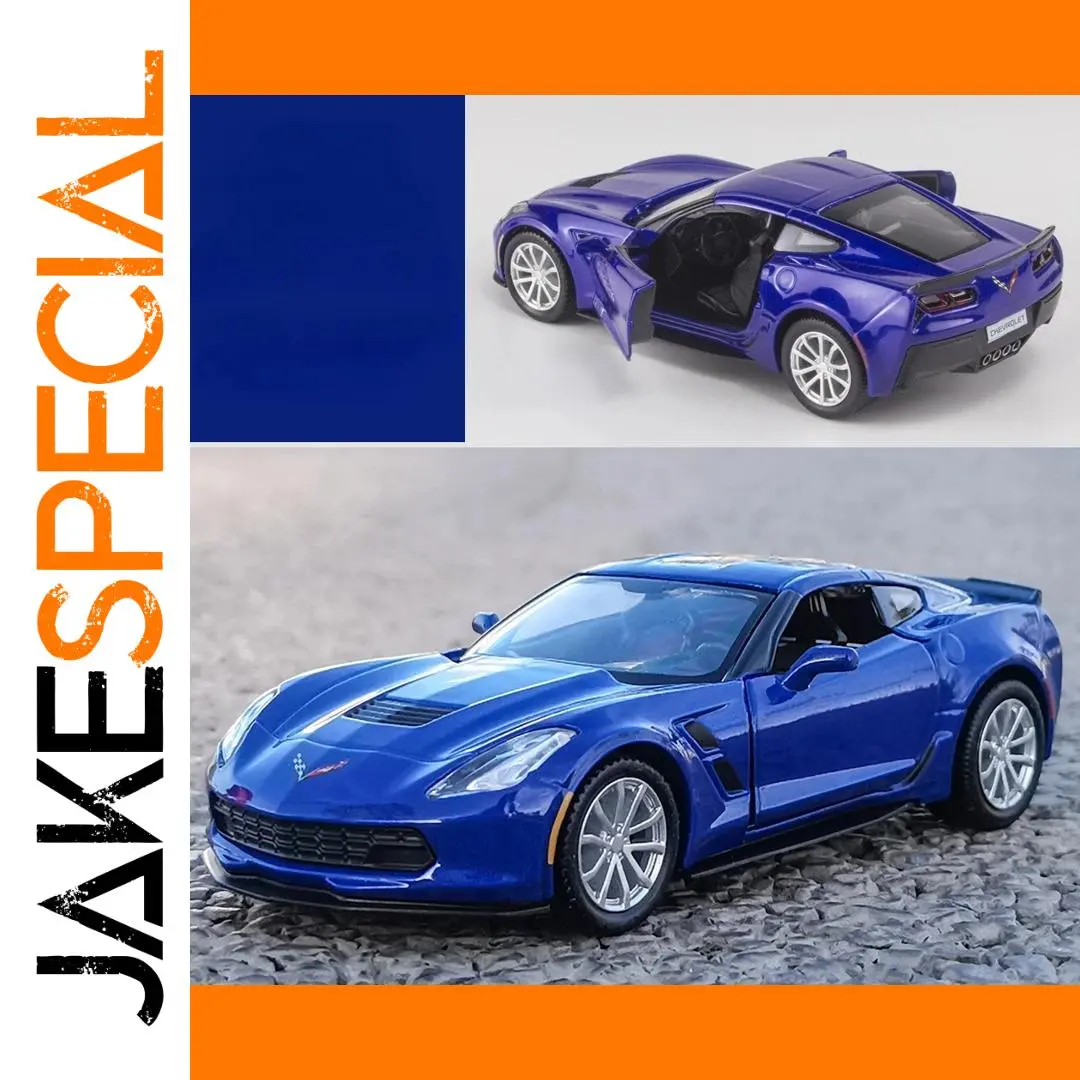 1:36 Chevrolet Corvette C7 Diecast Model 1 1:36 Chevrolet Corvette C7 Diecast Model