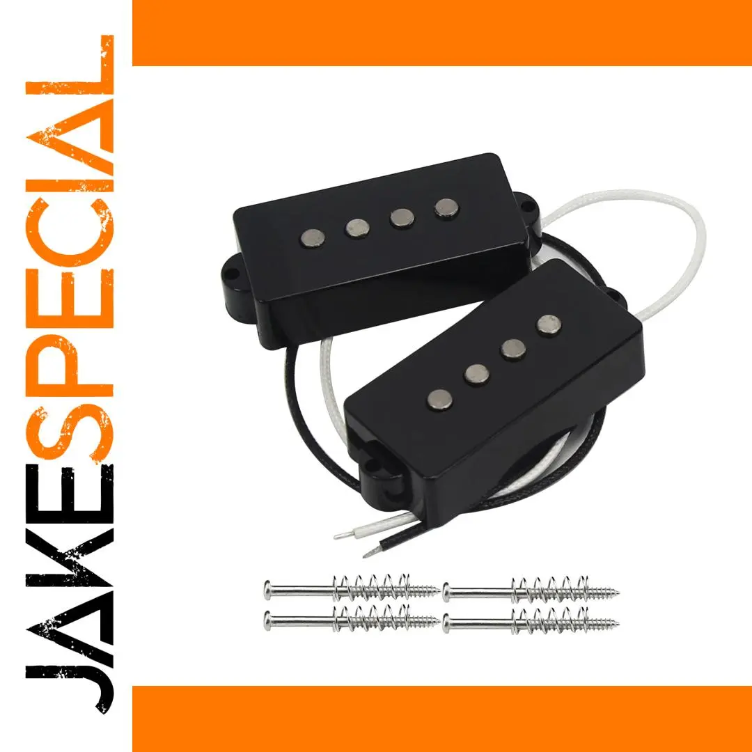 Open-Style PB Bass Pickup Set with Alnico V Magents 1 Open-Style PB Bass Pickup Set with Alnico V Magents