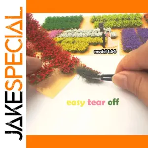 Realistic Miniature Flower Clusters for Dioramas