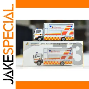 1/76 Rescue Car Model by HYINUO