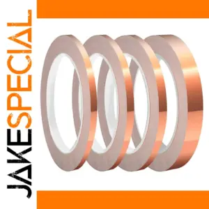 Copper Foil Tape for Shielding, 20m Length
