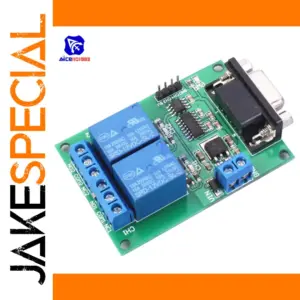 2-Channel Serial Port Relay Module