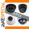 Realistic Dummy CCTV Camera with Blinking LED