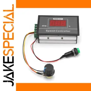 Digital DC Motor Controller Kit with Digital Display