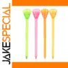 Vibrant 50-Pack Plastic Golf Tees, 83mm