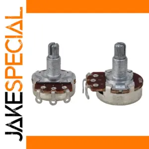 A250K Audio Potentiometer Set for Guitars & Basses