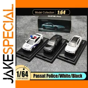 Passat Police Car Model in 1:64 Scale