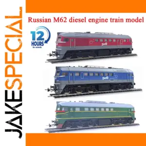 Vibrant Russian M62 HO Scale Diesel Locomotive