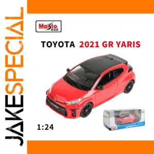 2021 Toyota GR Yaris Die-Cast Model in Red