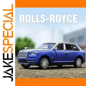 Blue 1:32 Scale Rolls Royce Cullinan Model