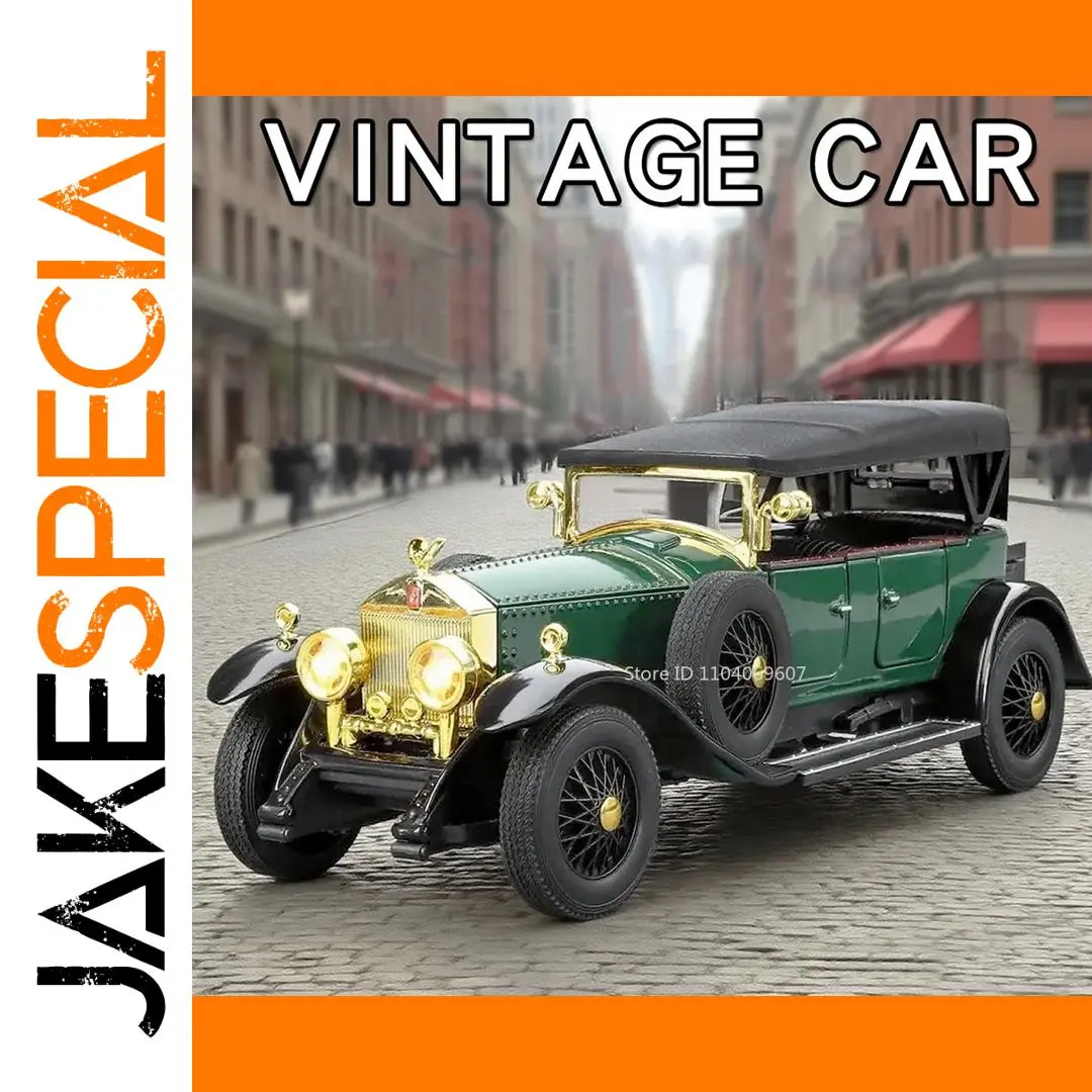 Vintage Phantom Car Model 1:24 Scale Collection 1 Vintage Phantom Car Model 1:24 Scale Collection