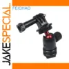 Versatile Aluminum Camera Mount Adapter with Ballhead