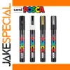 Uni POSCA Markers Set with 3 Sizes and Metallic Colors