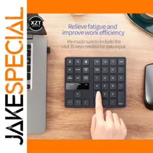 Wireless Numeric Keypad with 35 Keys