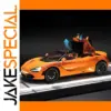 Vibrant Orange 1:18 Scale Sports Car Model