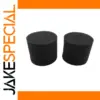 Black Cylindrical Sound Duct Insert for Audio Systems