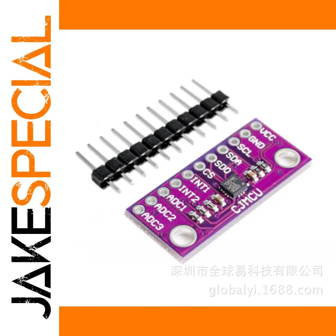 High-Resolution 3-Axis Accelerometer Module 1 High-Resolution 3-Axis Accelerometer Module