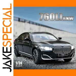 BMW 7 Series Diecast Model 1:24 Scale in Multiple Colors