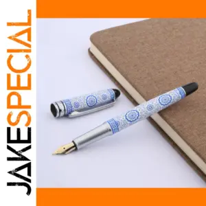Blue and White Luxury Fountain Pen Model A2