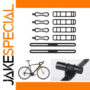 Silicone Bicycle Handlebar Strap Mount Kit