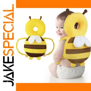 Baby Bee-Shaped Head & Back Protection Pillow