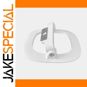 White Desktop Video Projector Stand with Adjustable Angle