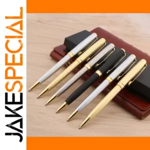 Luxury Metal Ballpoint Pen with 0.5mm Tip